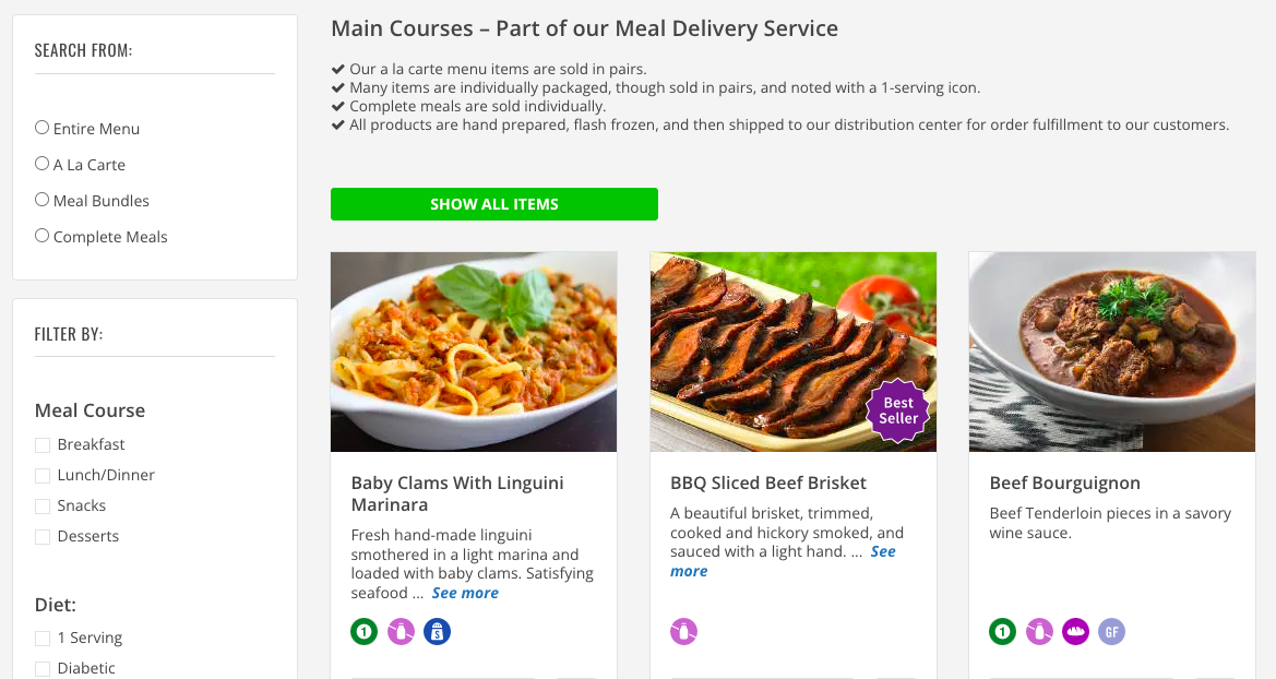 Magic kitchen delivery service